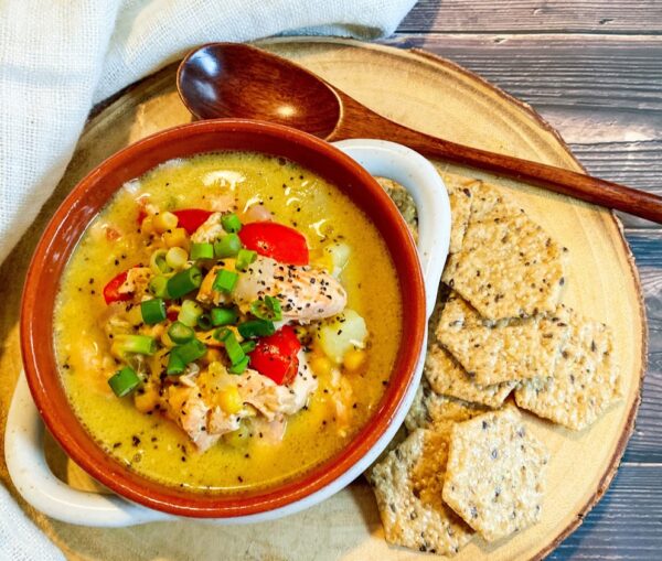 Instant Pot Salmon Chowder Jess Delicious Living