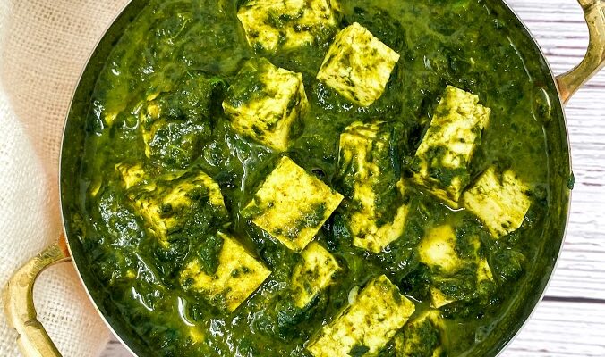 Vegan Instant Pot Palak Tofu