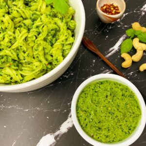 Kale basil Cashew Pesto