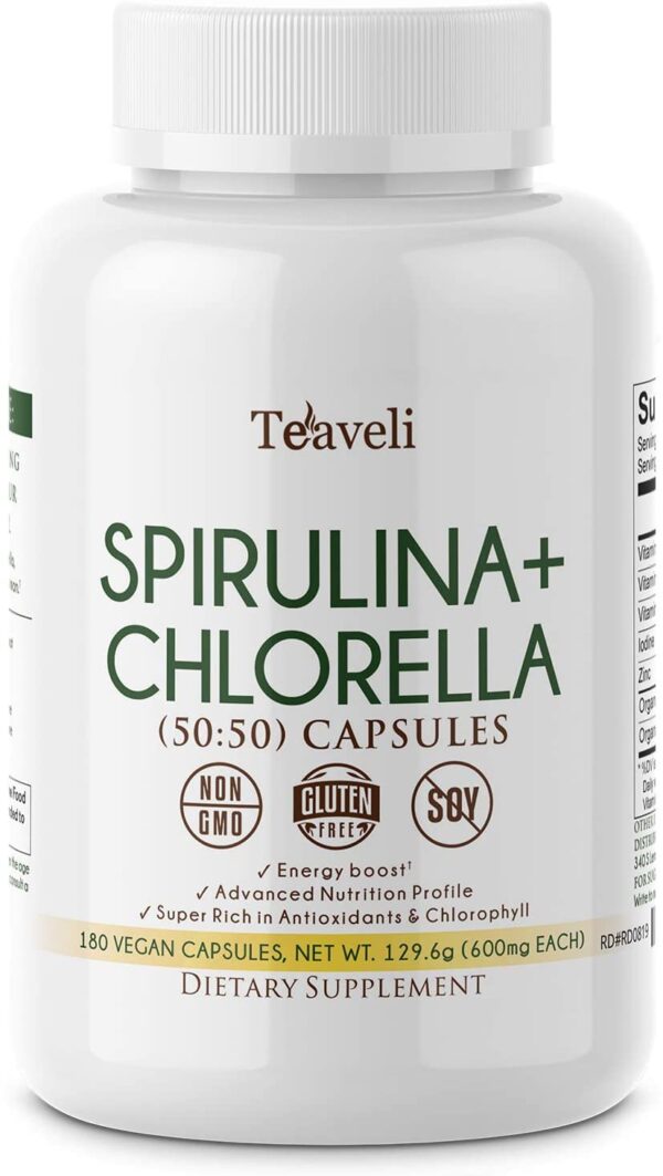 Spirulina and chlorella