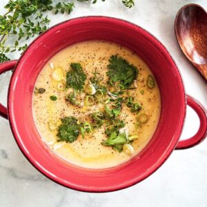 Creamy Potato Leek Soup