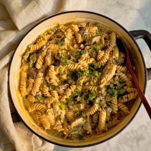 Creamy Mushroom Stroganoff Isanoff