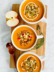 Instant Pot Butternut Squash Carrot Soup