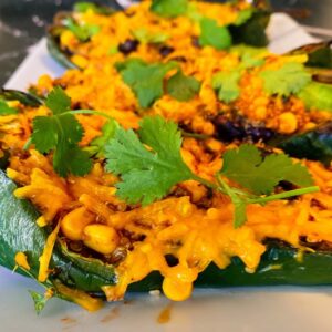 Southwestern Stuffed Poblano Peppers