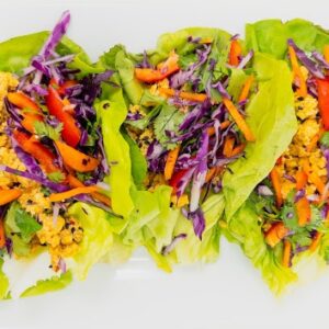 Asian Tofu Lettuce Wraps