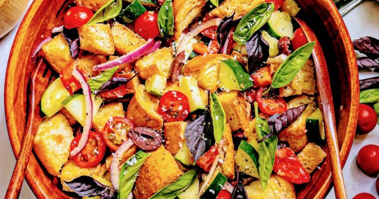 Gluten Free Panzanella Salad
