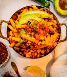 Spicy Vegan Taco Pasta