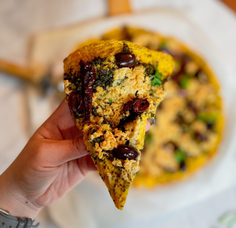 Spaghetti Squash Pizza Crust - Jess Delicious Living