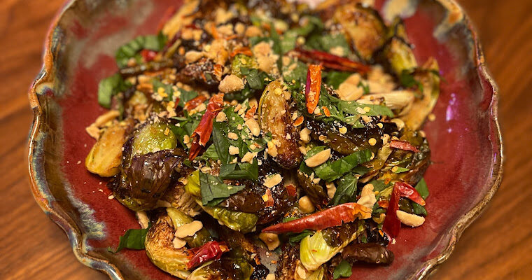 Fish Sauce Roasted Brussels Sprouts