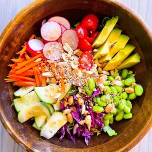 Asian Salad With Sesame Dressing