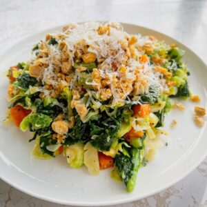 Crunchy Chickpea kale Salad